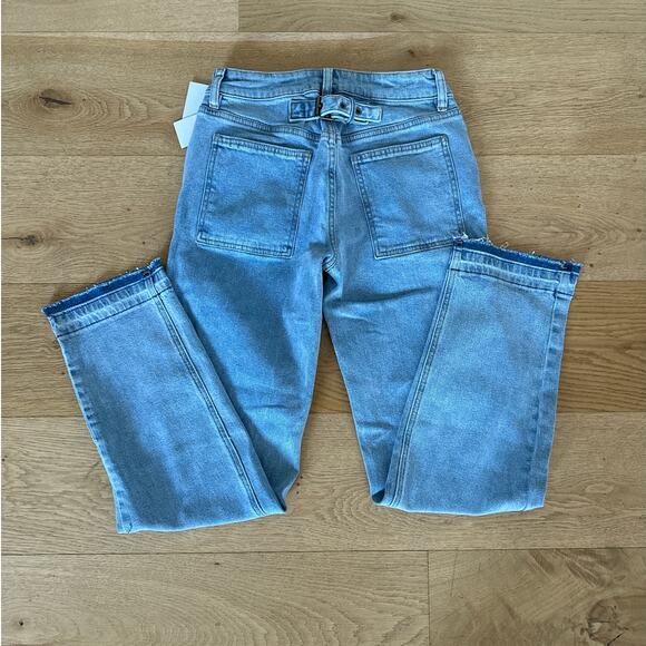 TT Studios - 1996 Mid Rise Straight Leg Jeans in Blue - Picture 6 of 6